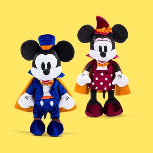 Disney Mickey Mouse & Minnie Mouse knuffel Halloween
