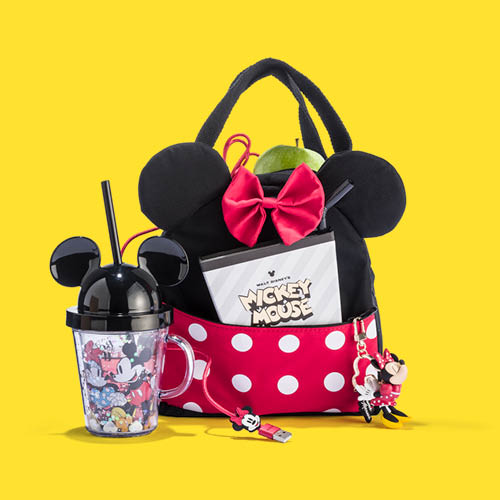 Disney Mickey Mouse & Minnie Mouse tas en accessoires